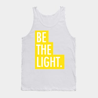 Be The Light Bible Verse Scripture Quote Tank Top